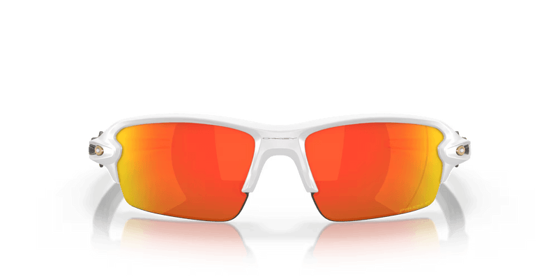 Load image into Gallery viewer, Oakley Flak 2.0 Matte White Sunglasses w/ Prizm Ruby Polarized Lens