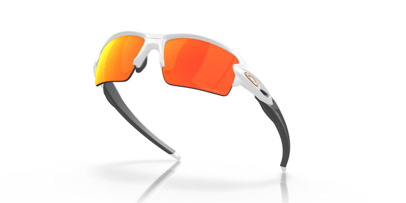 Load image into Gallery viewer, Oakley Flak 2.0 Matte White Sunglasses w/ Prizm Ruby Polarized Lens
