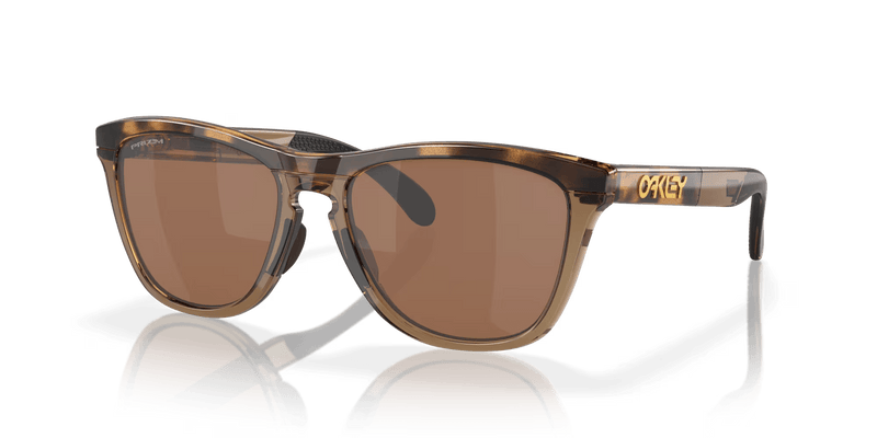 Load image into Gallery viewer, Oakley Frogskins Range Brown Tort Smoke Sunglasses w/Prizm Tungsten Polarized Lens