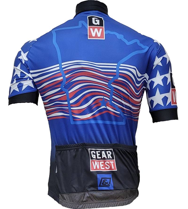 Load image into Gallery viewer, Gear West Men's DNA Cycling Distance Short Sleeve Jersey
