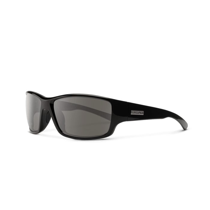 Load image into Gallery viewer, Suncloud Hull Black w/Polarized Gray Lens