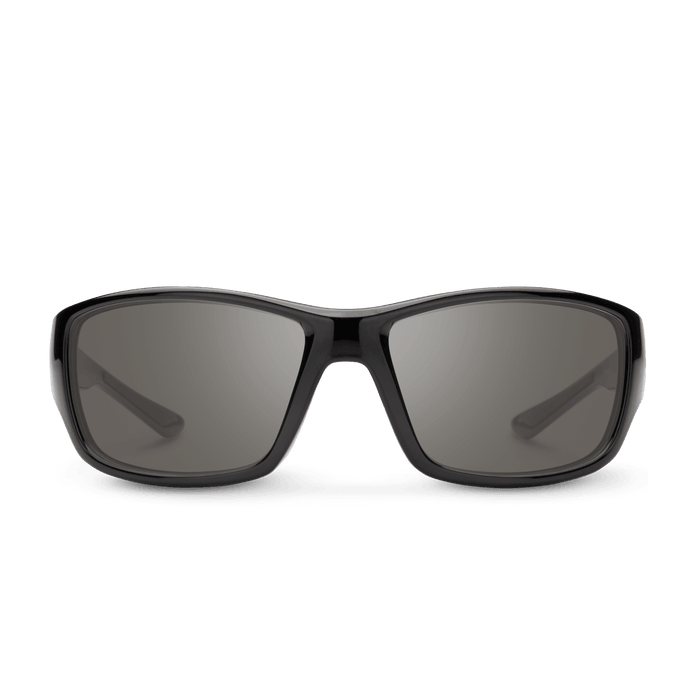 Load image into Gallery viewer, Suncloud Hull Black w/Polarized Gray Lens