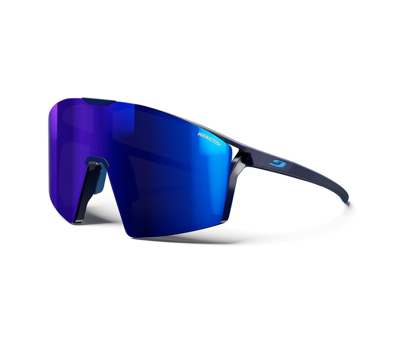 Load image into Gallery viewer, Julbo Edge Matt Blue/Blue REACTIVE 1-3 HC