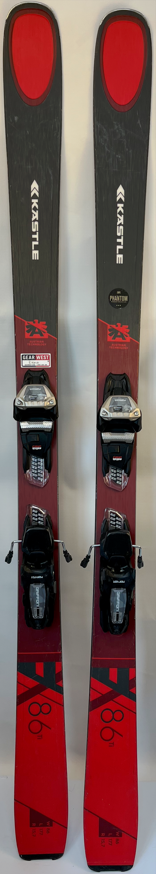 Demo Kastle FX 86Ti 177 w/ Marker Griffon 13 Demo Binding