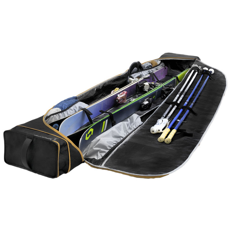 Load image into Gallery viewer, Kulkea Kantaja Double Roller Ski Bag