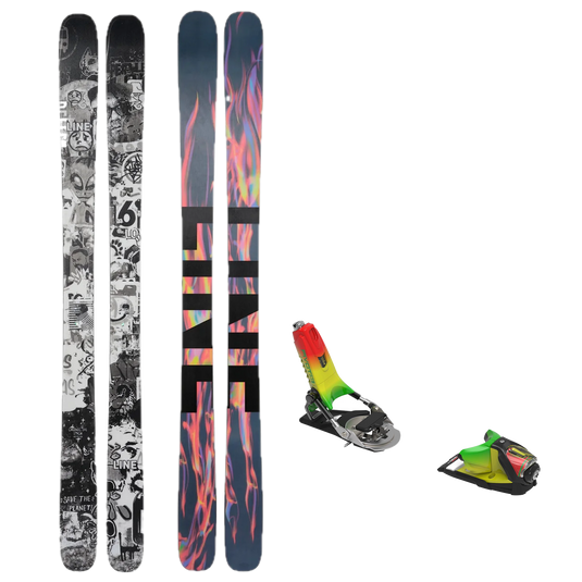 Line Chronic 101 Ski w/ Look Pivot 14 Forza Binding 2024