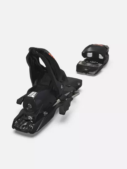 Load image into Gallery viewer, Marker Race Jr. 8 Ski Binding in Black/ Flo Red 2024 - Gear West
