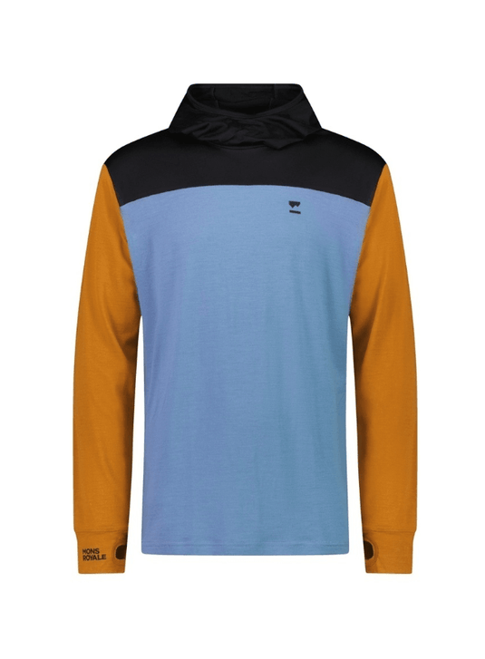 Mons Royale Men's Yotei Powder Hood Longsleeve - Gear West