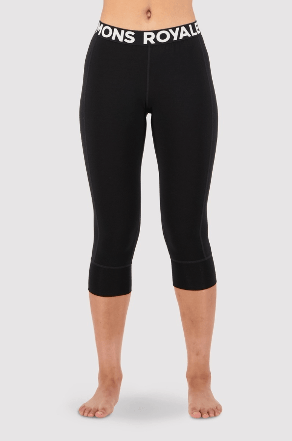 Load image into Gallery viewer, Mons Royale Women's Cascade Merino Flex 200 3/4 Legging - Gear West