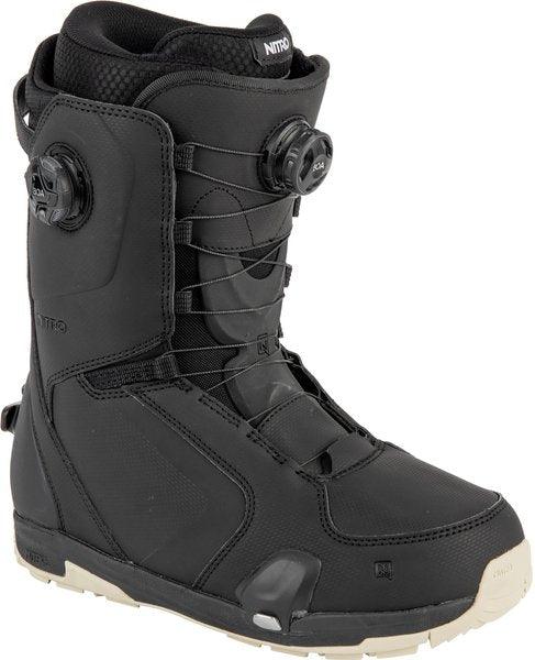 nitro team snowboard boots the good ride Nitro Darkseid BOA Step On Snowboard Boots 2024 13 Black
