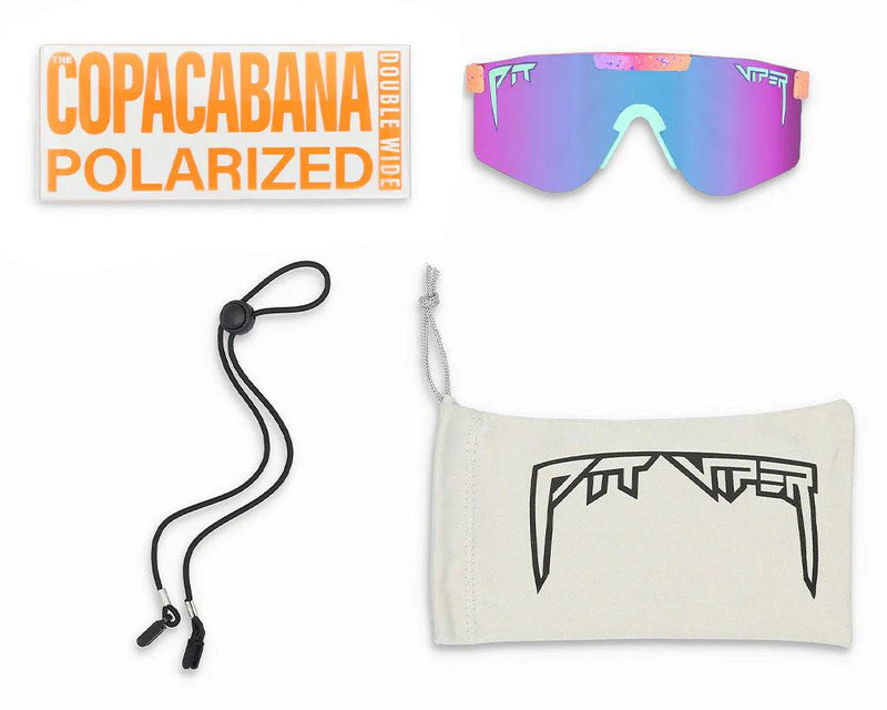 Load image into Gallery viewer, Pit Viper The Copacabana Polarized Double Wide Sunglasses - Gear West
