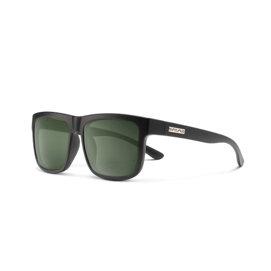 Suncloud Quiver Matte Black w/Polarized Gray Green Lens