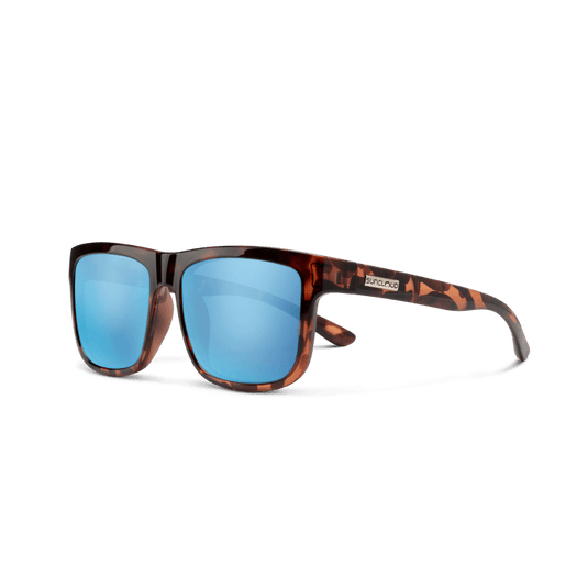 Suncloud Quiver Tortoise w/Polarized Aqua Mirror Lens