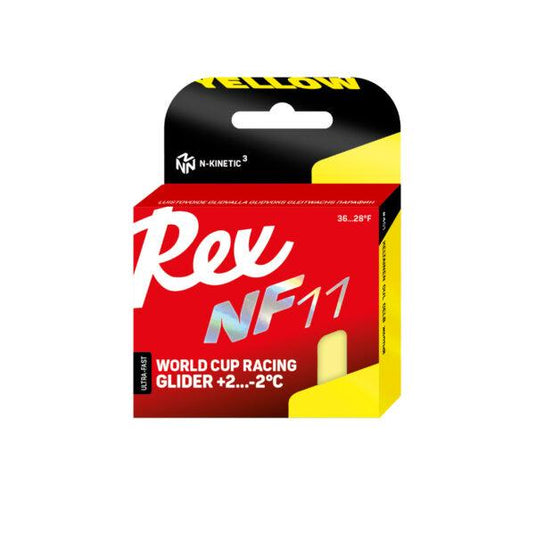 Rex NF11 Yellow WC Race Glide Wax 40g - Gear West