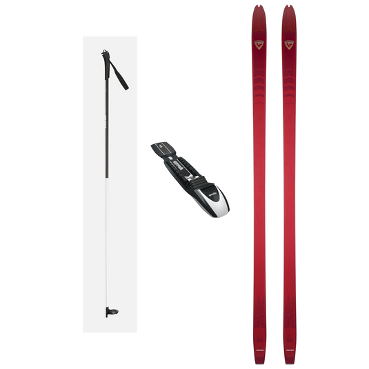 Rossignol Adventure Ski and Pole Bundle