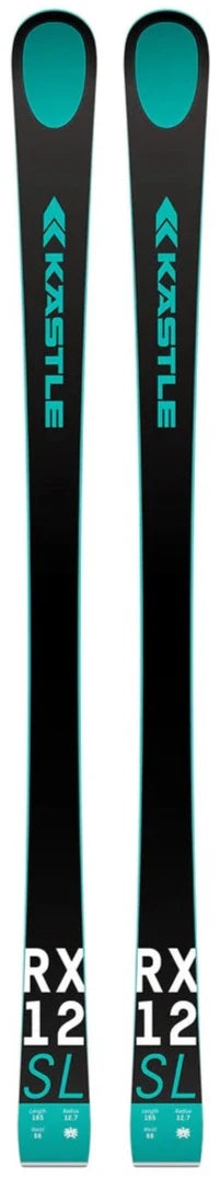 Kastle RX12 SL Fact FIS S L157 Ski with 14mm Race Plate 2025 Kastle RX12 SL Fact FIS S L157 Ski with 14mm Race Plate 2025
