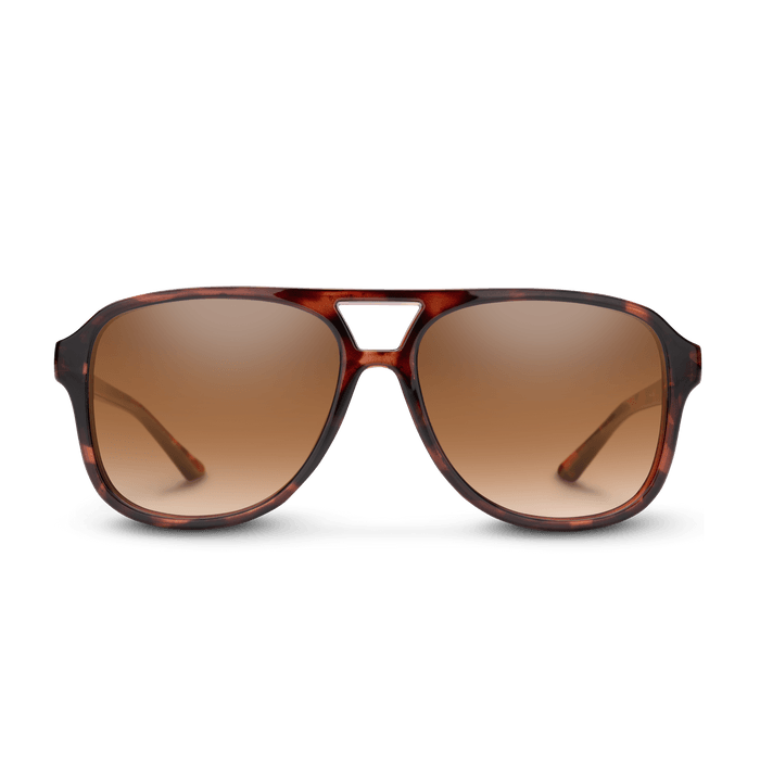 Load image into Gallery viewer, Suncloud Sandy Tortoise w/Polarized Brown Gradient Lnes