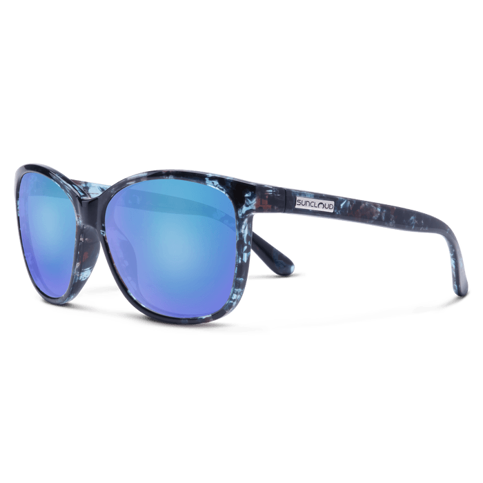 Load image into Gallery viewer, Suncloud Sashay Blue Tortoise w/Polarized Blue Mirror Lens