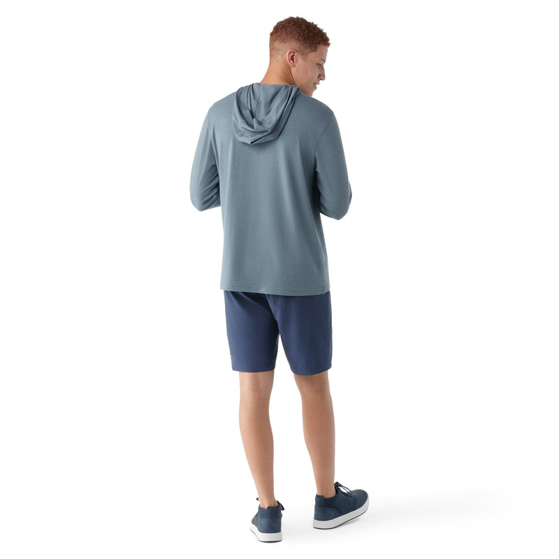 Load image into Gallery viewer, Smartwool Men&#39;s Pewter Blue Hoodie - Gear West
