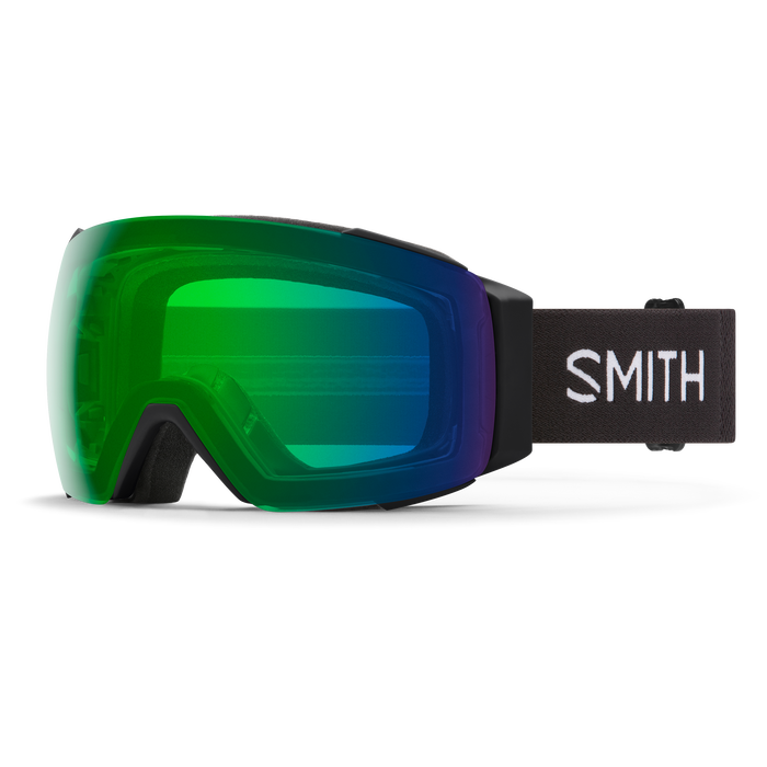 Load image into Gallery viewer, Smith I/O MAG Goggle in Black with ChromaPop Everyday Green Mirror Lens - Gear West