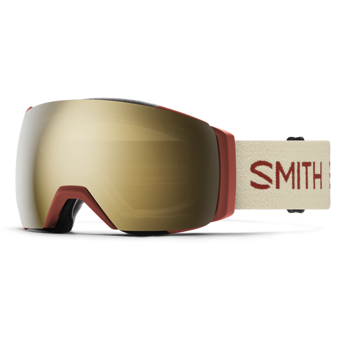 Load image into Gallery viewer, Smith I/O MAG XL Goggle in Terra Slash with ChromaPop Sun Black Gold Mirror Lens - Gear West