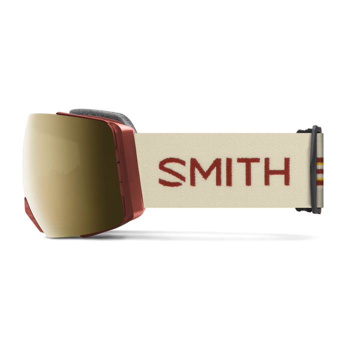 Load image into Gallery viewer, Smith I/O MAG XL Goggle in Terra Slash with ChromaPop Sun Black Gold Mirror Lens - Gear West