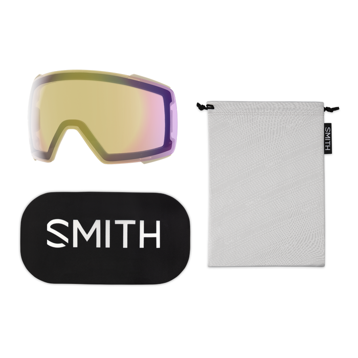 Load image into Gallery viewer, Smith I/O MAG XL Goggle in Terra Slash with ChromaPop Sun Black Gold Mirror Lens - Gear West