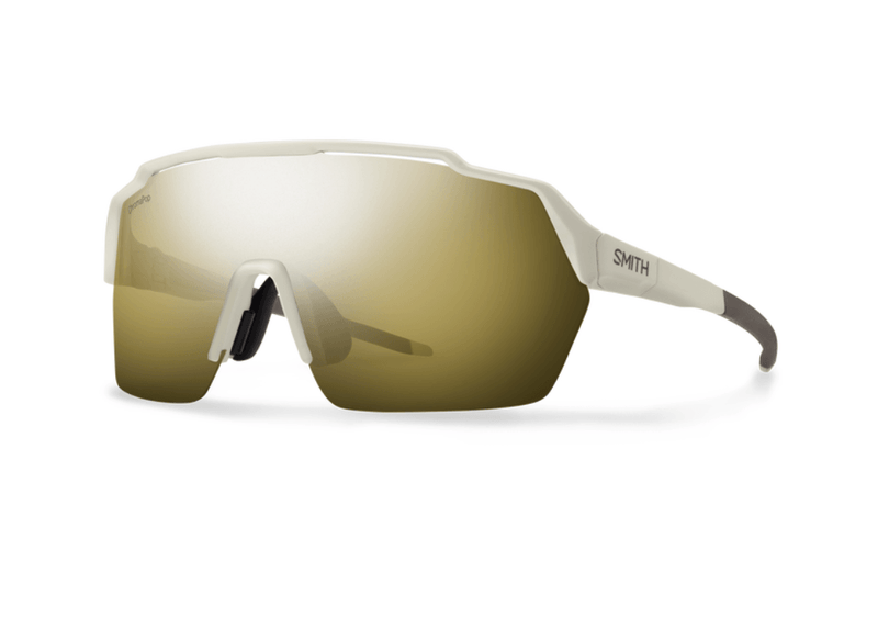Load image into Gallery viewer, Smith Shift Split MAG in Matte Bone with ChromaPop Black Gold Mirror Lens - Gear West