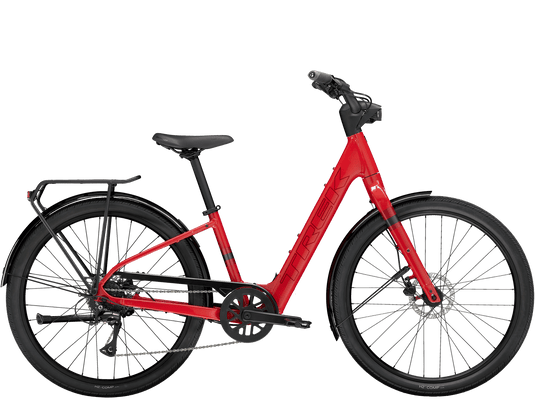 Trek Verve+ 1 Lowstep LT US Red M - Gear West