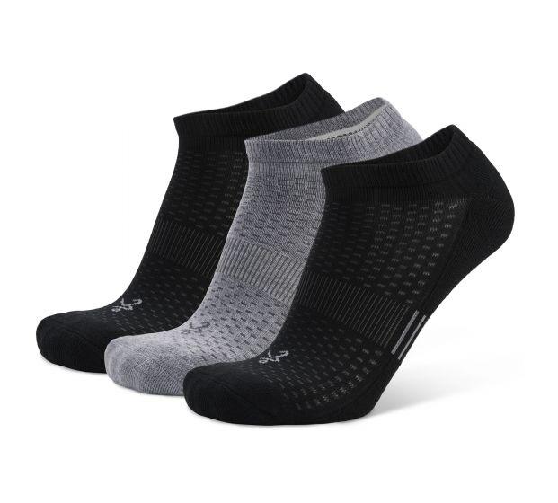 Load image into Gallery viewer, balega-black-gray-socks