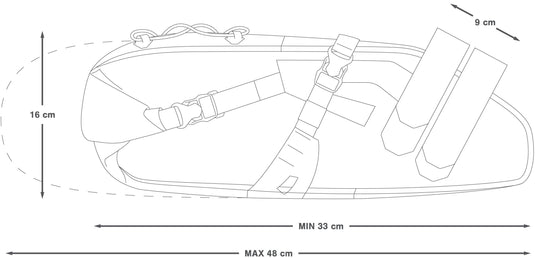 Apidura Expedition Saddle Pack - 14L - Gear West