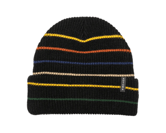 Autumn Multi Stripe Beanie - Gear West