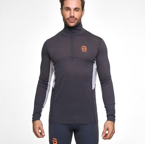 Load image into Gallery viewer, Bjorn Daehlie Men&#39;s Training Wool Half Zip - Gear West
