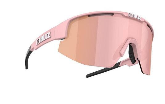 Bliz Matrix Matte Powder Pink w/Brown Rose Multi Lens - Gear West