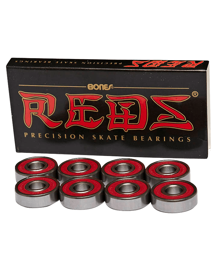 Bones Reds Skateboard Bearings 8 Pack Gear West