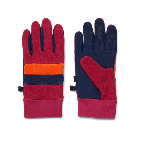 Cotopaxi Teca Fleece Gloves Raspberry - Gear West