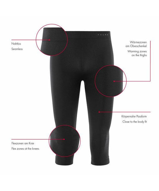 Falke 3/4 Tight Warm Men's Baselayer - Gear West