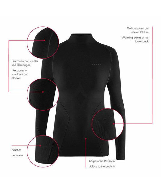 Falke Women's Long Sleeve Maximum Warm Baselayer - Gear West