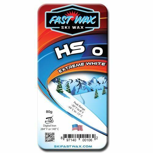 Fast Wax HS-0 White Glide Wax - 80g - Gear West