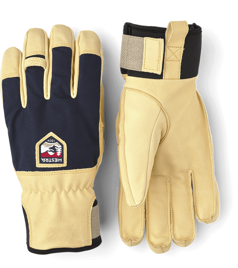 Load image into Gallery viewer, Hestra Sarek Ecocuir Glove in Navy - Gear West
