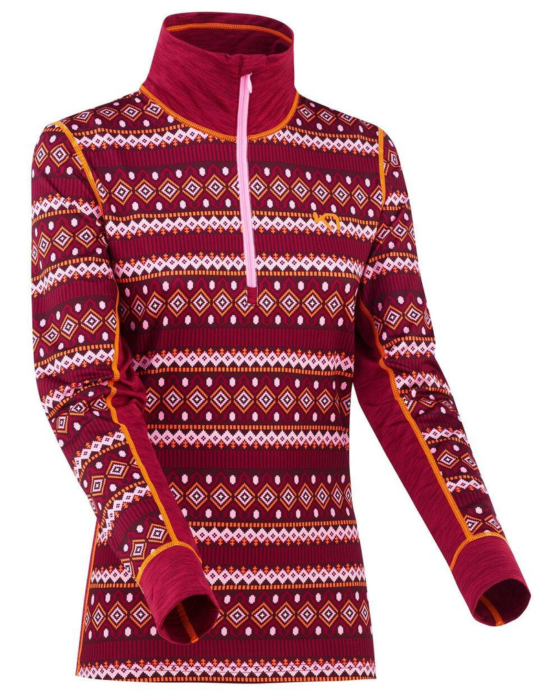 Load image into Gallery viewer, Kari Traa Women's Lune Half-Zip Baselayer - Gear West