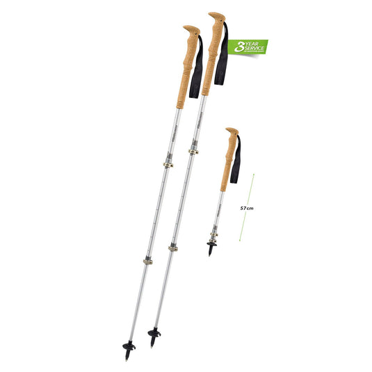 Komperdell Explorer Compact Cork Trekking Pole - Gear West