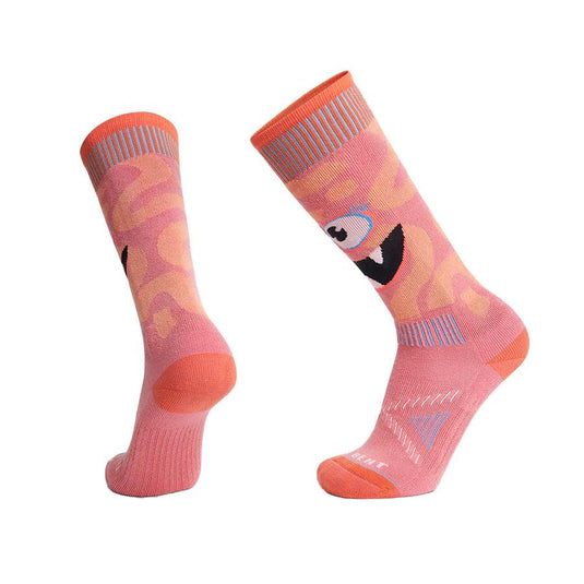 Le Bent Kids Monster Party Light Snow Sock - Gear West