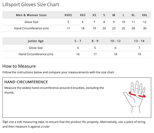 Lill Sport Legend Roller Glove - Gear West