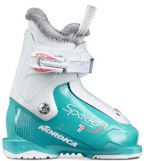 Load image into Gallery viewer, Nordica Speedmachine J 1 (Girl) Juniors Ski Boot 2024 - Gear West
