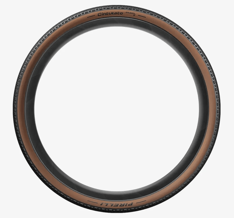 Load image into Gallery viewer, Pirelli Cinturato Gravel H 700 x 40C Bike Tire in Black/Brown - Gear West