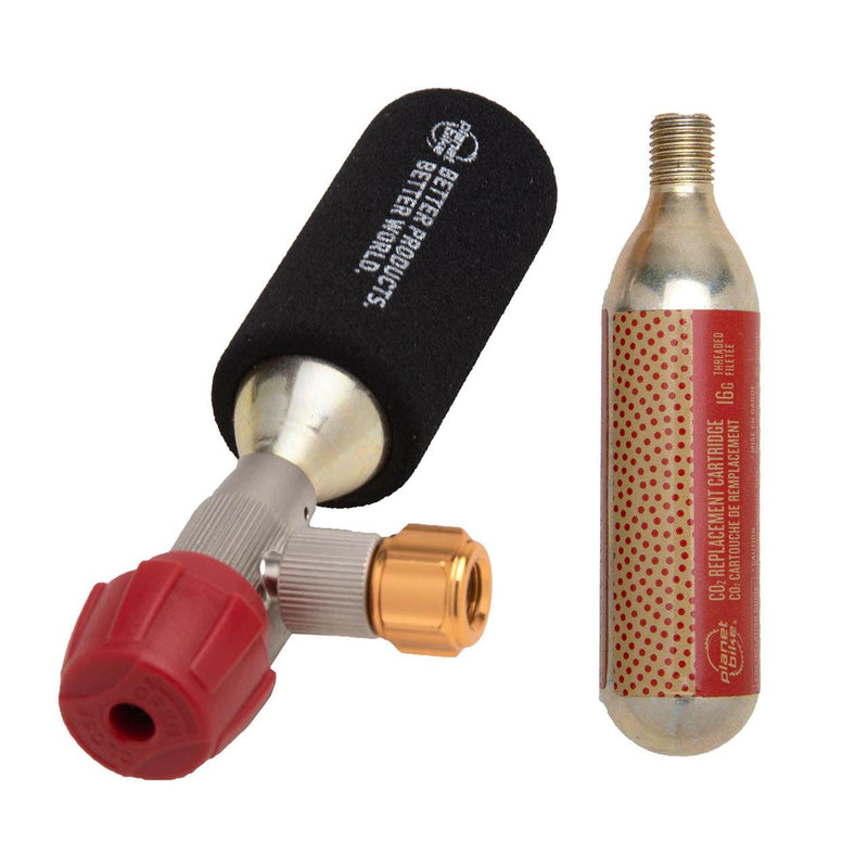Load image into Gallery viewer, Planet Bike Red Zeppelin CO2 Inflator - Gear West