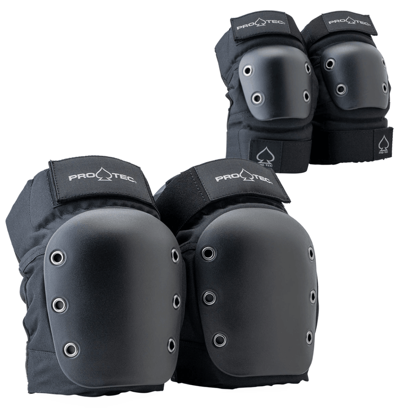 Load image into Gallery viewer, Pro-Tec Street Knee/Elbow Open Back Pad Set size Small - Gear West