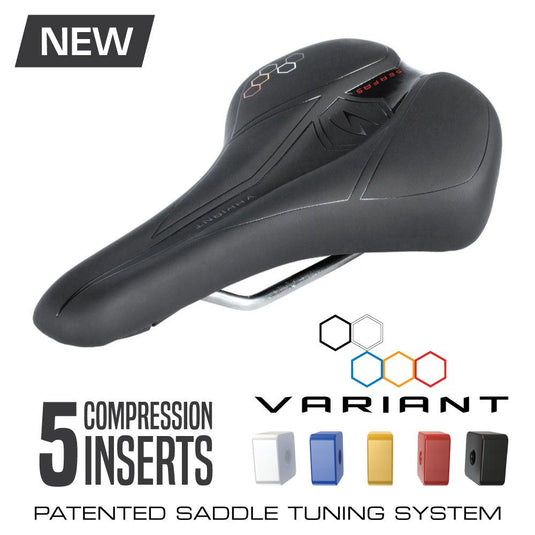 Serfas VAR-2 Variant 2 Adjustable Flex SS Rails - 155mm - Gear West