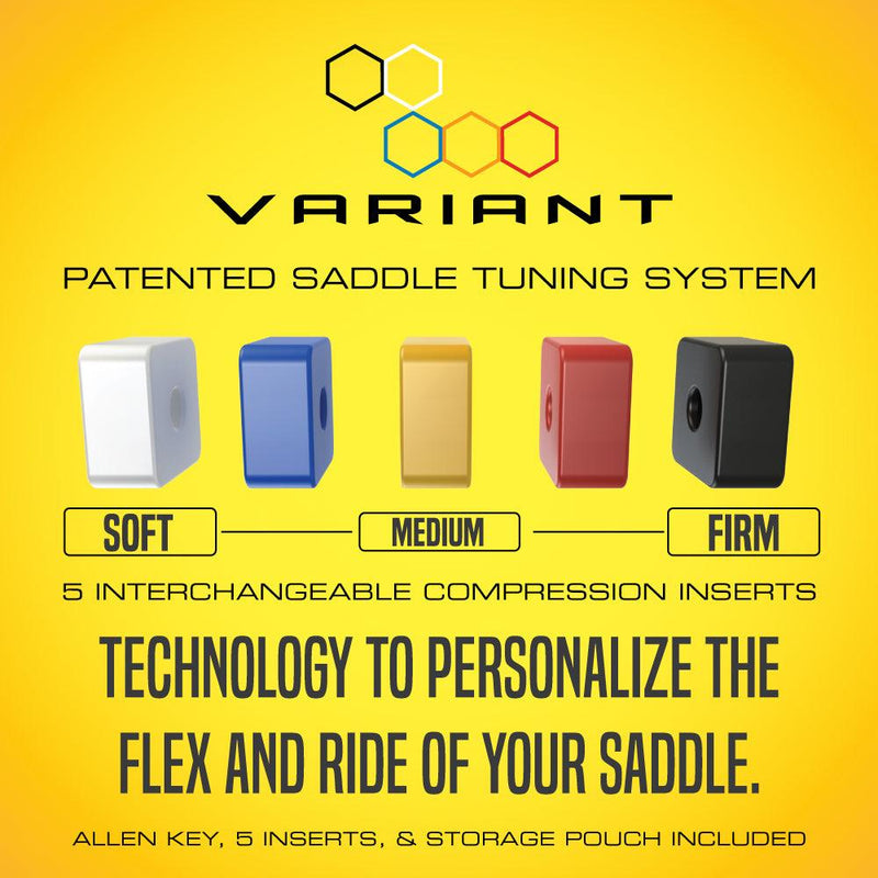 Load image into Gallery viewer, Serfas VAR-2 Variant 2 Adjustable Flex SS Rails - 155mm - Gear West